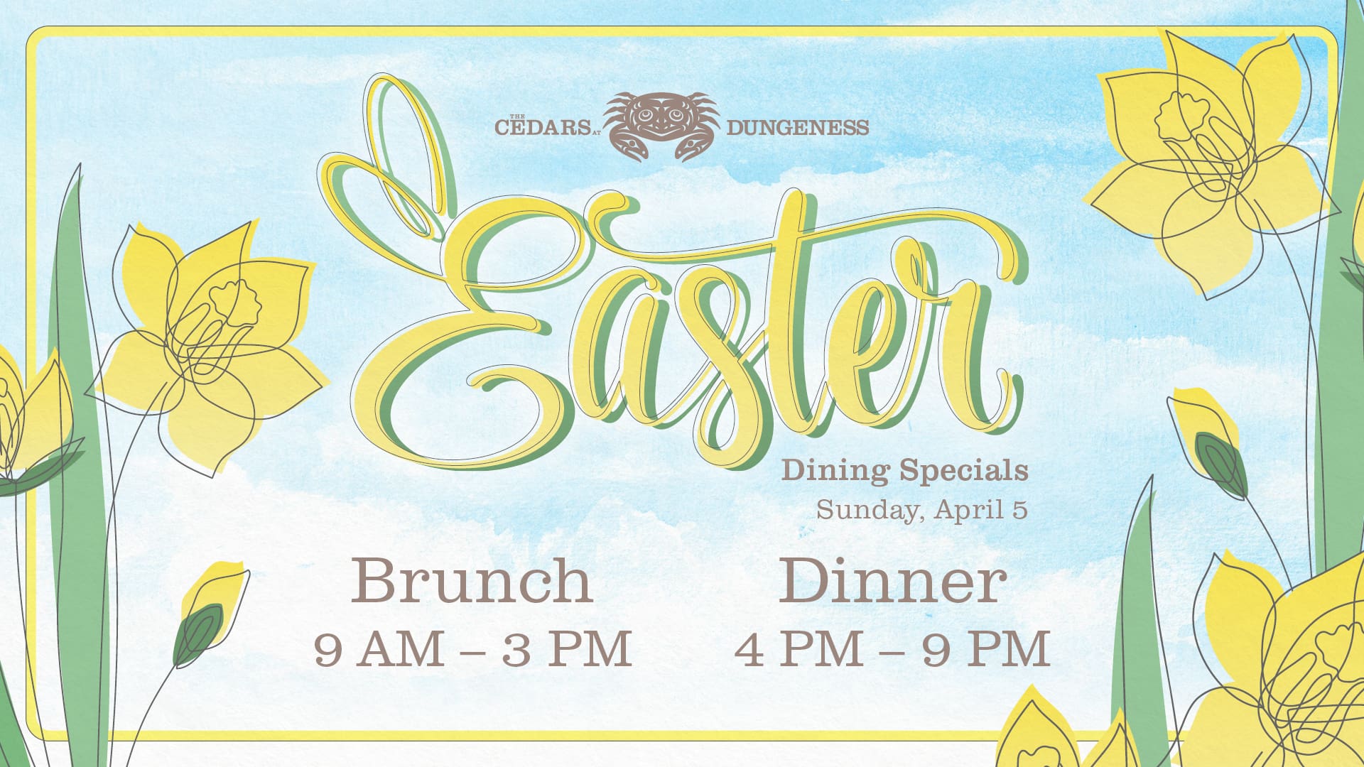 Easter Dining Specials
