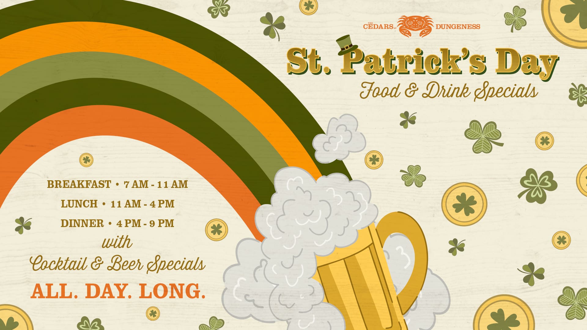 St. Patrick's Day Specials