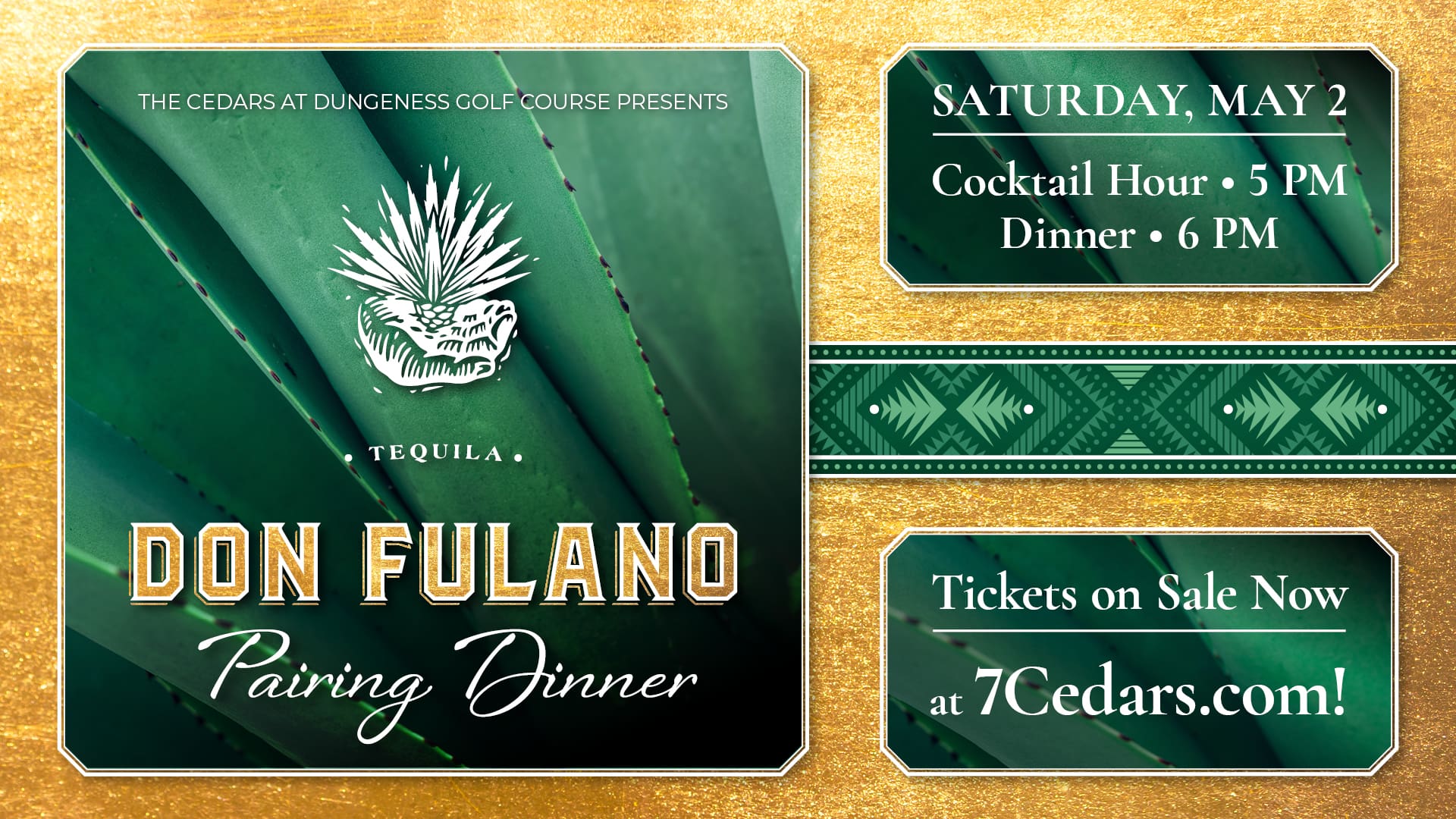 Don Fulano Tequila Pairing Dinner